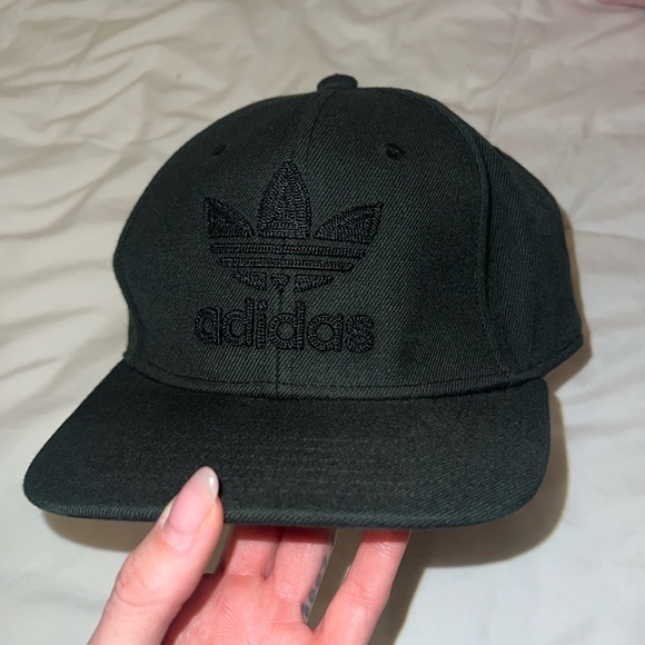 adidas Other - Adidas Originals Black Wide Brim Hat Black Adjustable SnapBack EUC